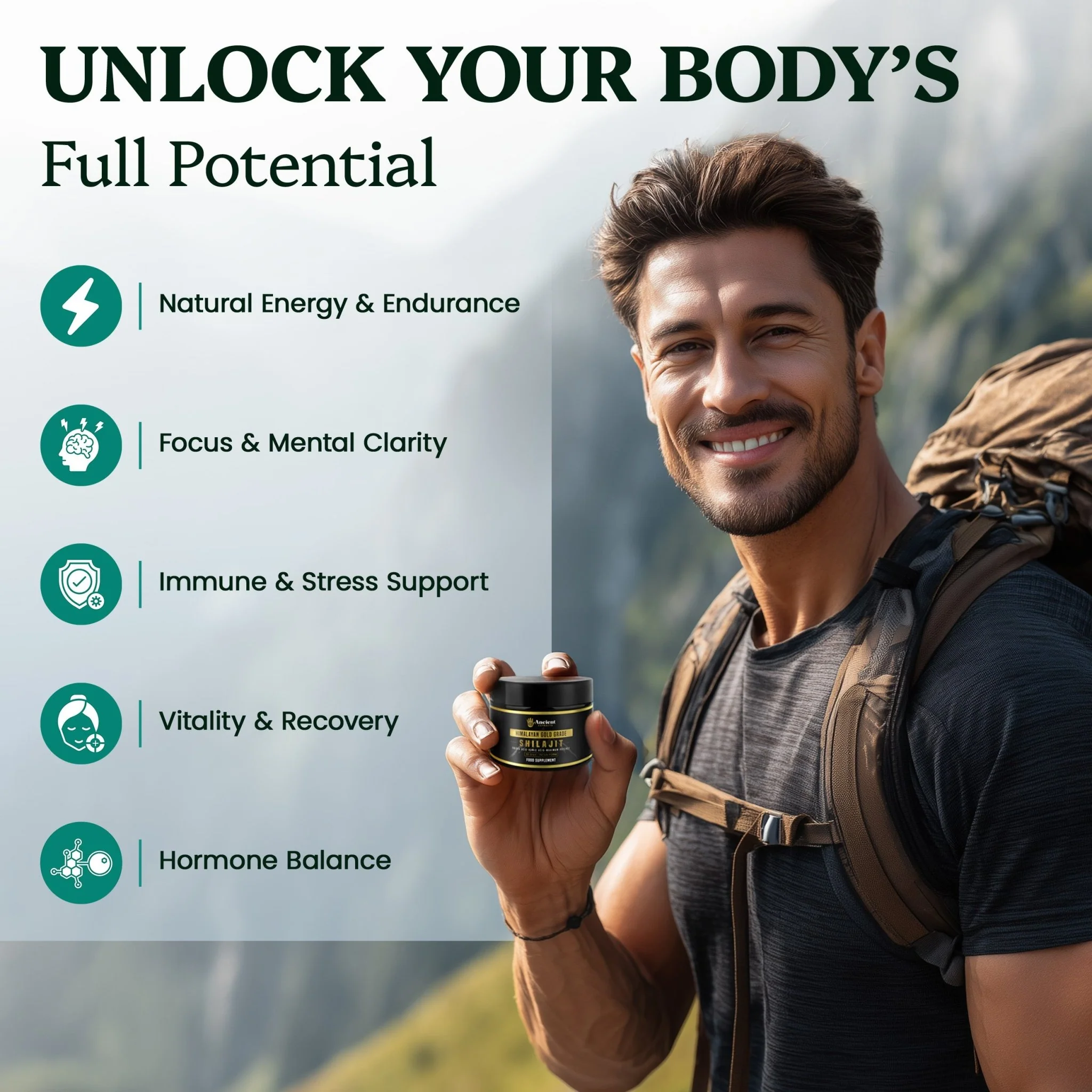 Detox Pair - Shilajit Resin & Reishi Mushroom Extract - Image 6