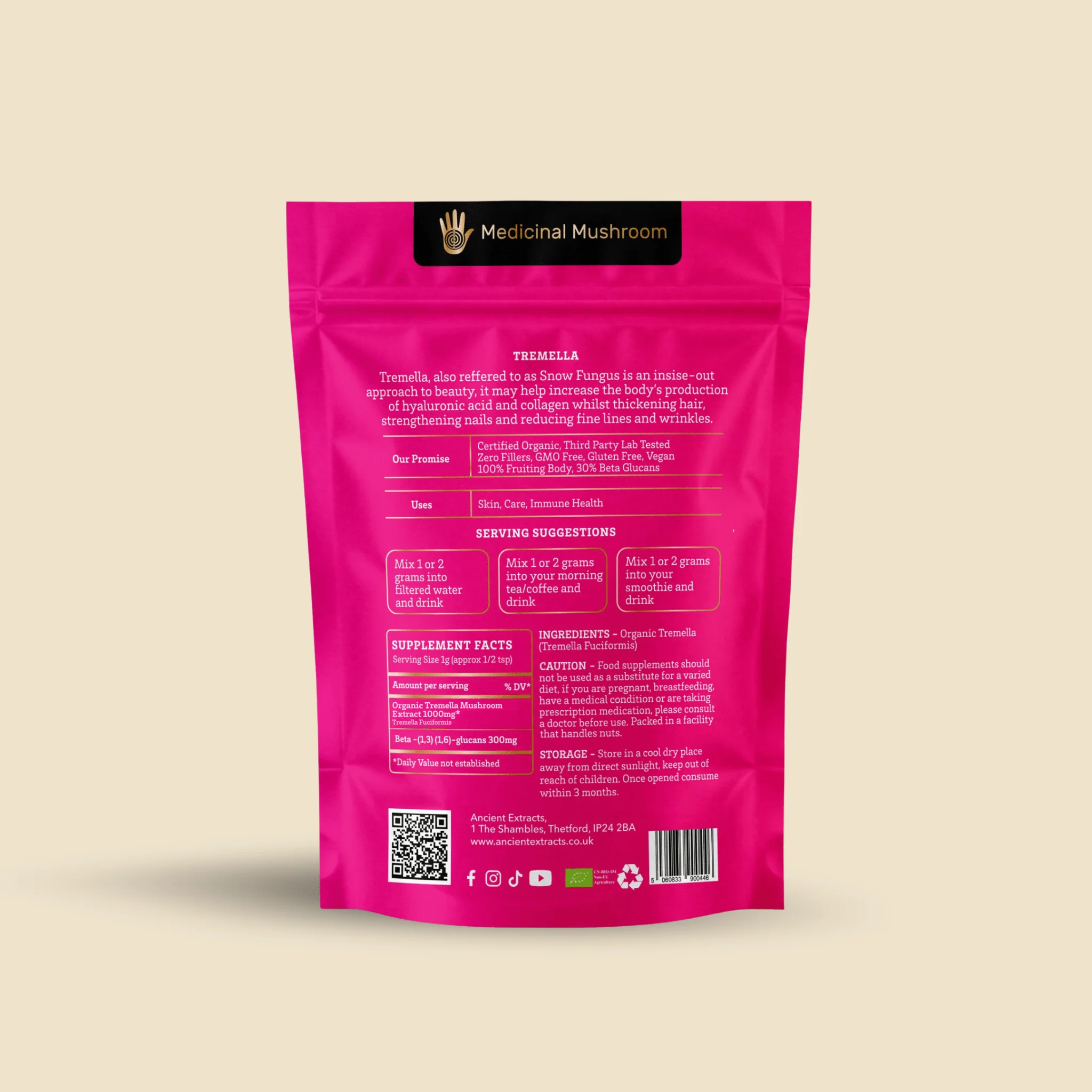 Tremella Mushroom Extract Powder - Image 4